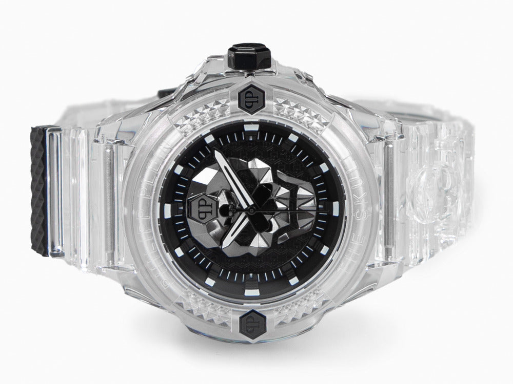 Montre à Quartz Philipp Plein The Skull Synthetic, Noir, 44 mm,PWWAA0423