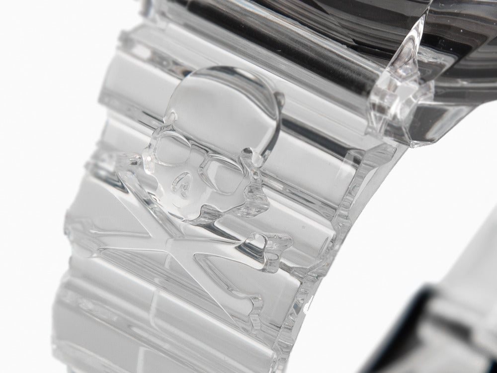 Montre à Quartz Philipp Plein The Skull Synthetic, Noir, 44 mm,PWWAA0423