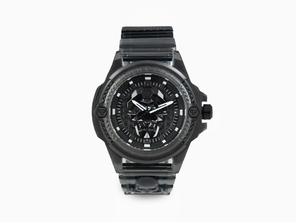 Montre à Quartz Philipp Plein The Skull Synthetic, Polycarbonate, 44mm PWWAA0523