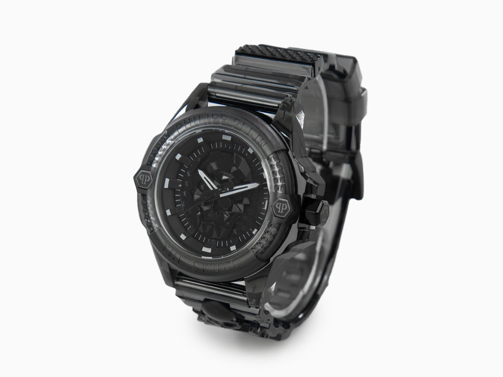 Montre à Quartz Philipp Plein The Skull Synthetic, Polycarbonate, 44mm PWWAA0523