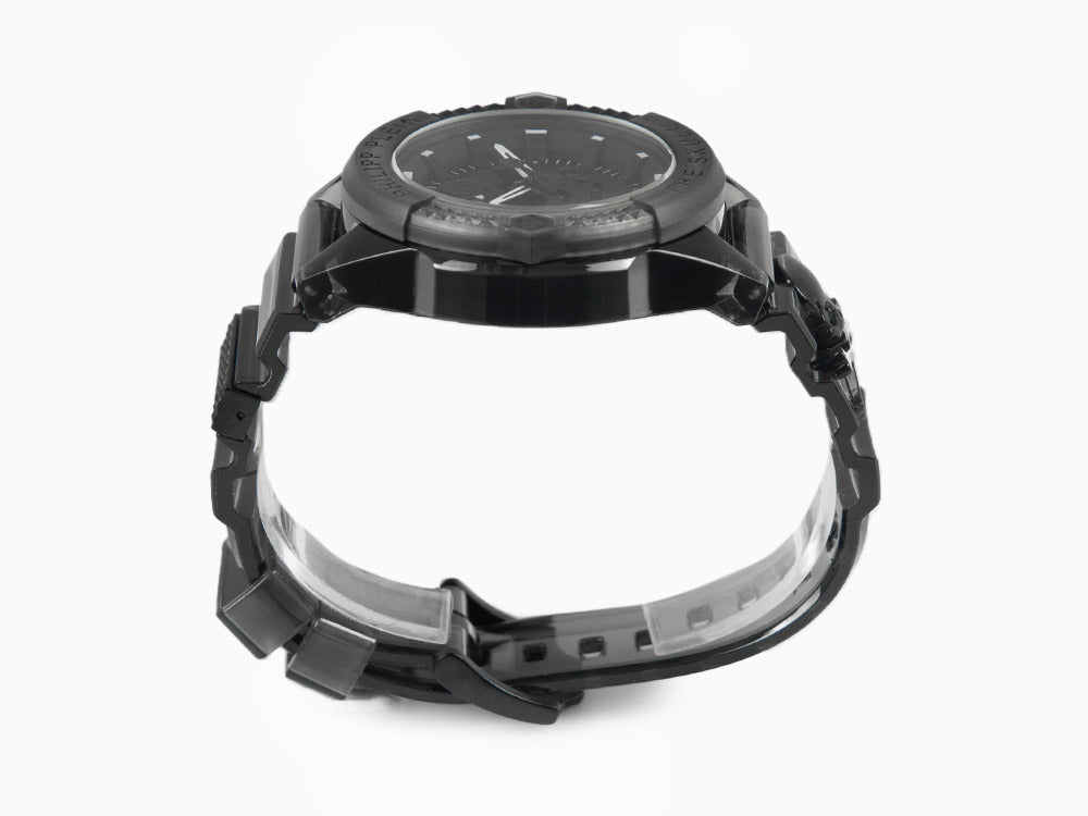 Montre à Quartz Philipp Plein The Skull Synthetic, Polycarbonate, 44mm PWWAA0523