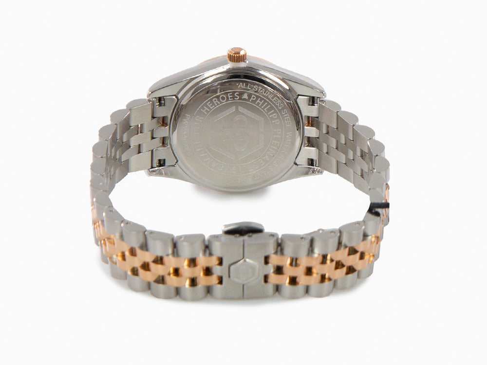 Montre à Quartz Philipp Plein Date Superlative, Or Rose, Blanc, 34 mm, PWYAA0223