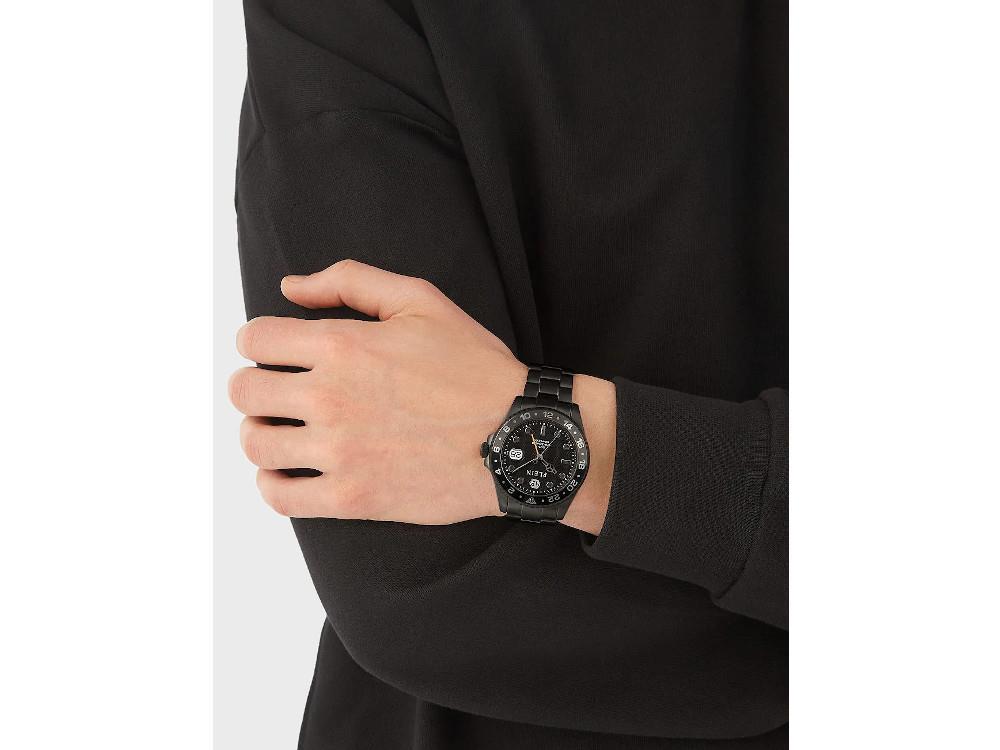 Montre à Quartz Philipp Plein GMT-I Challenger, PVD, Noir, 44 mm, PWYBA0923