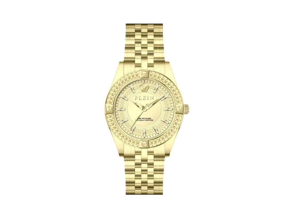 Montre à Quartz Philipp Plein Icon Chain, Doré, 43 mm, PWZFA0325