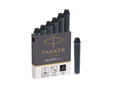 Parker Cartouches D'encre, Mini, 6 Unités, Noir, 1950407