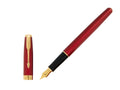 Stylo Plume Parker Sonnet, Laque, Attributs Or, Rouge, 1931474
