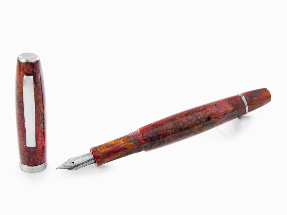 Stylo Plume Scribo La Dotta Turrita, 14K, Edition Limitée, DOTFP09RT1403