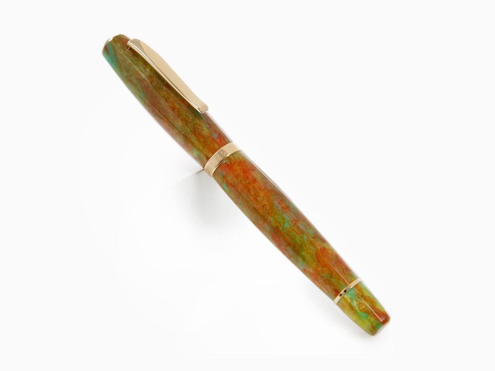 Stylo Plume Scribo La Dotta Valverde, 18K, Ed Limitée, DOTFP10YG1803