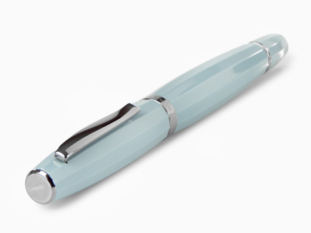 Stylo Plume Scribo Feel, Bleue, Ruthénium, Plume Flex, FEEFP03RT1403