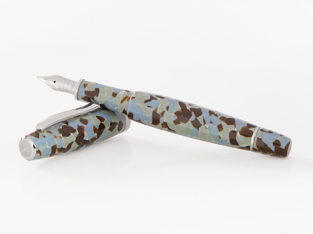 Stylo Plume Scribo Feel Graniglia, 14K, Edition Limitée, FEEFP25PL1403