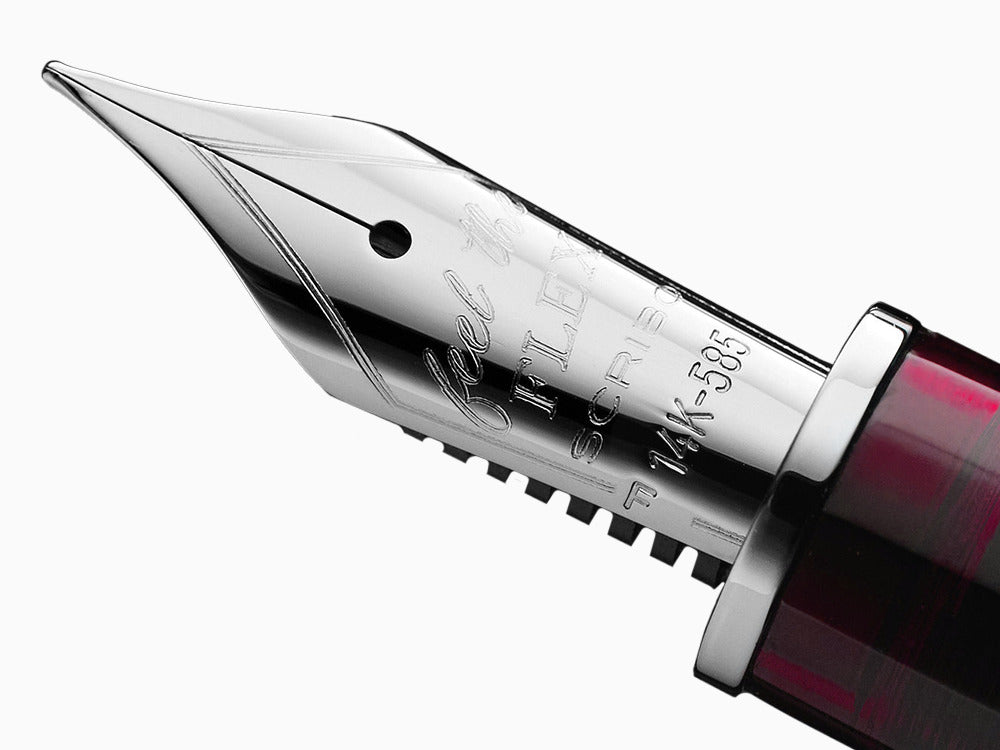 Stylo Plume Scribo Feel Ombre Magenta, 14K, Ed Limitée, FEEFP27RT1403
