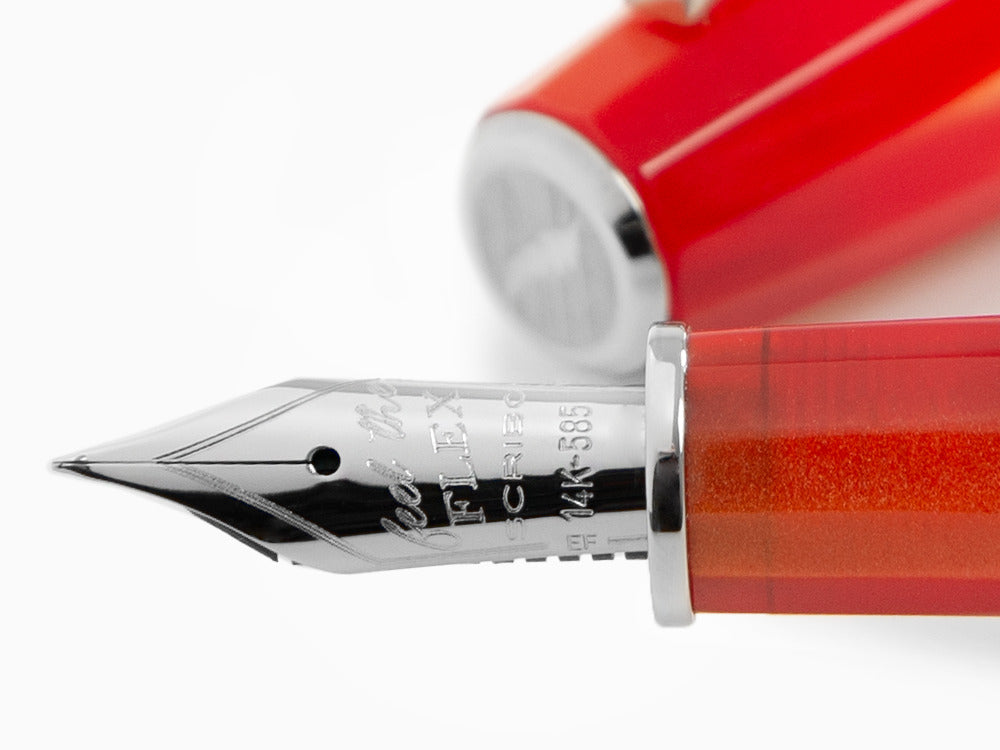 Stylo Plume Scribo Feel Arancia, Or 14K, Edition Limitée, FEEFP29PL1403