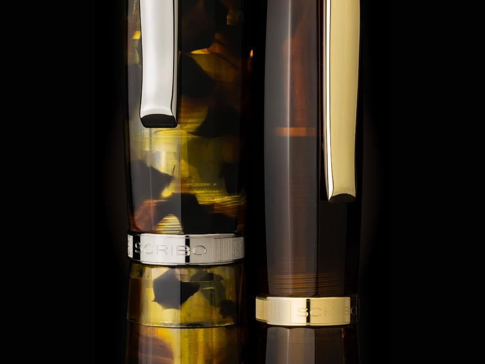 Stylo Plume Scribo Feel Finestra sul Tempo, 14K, LE, FEEFP39RT1403