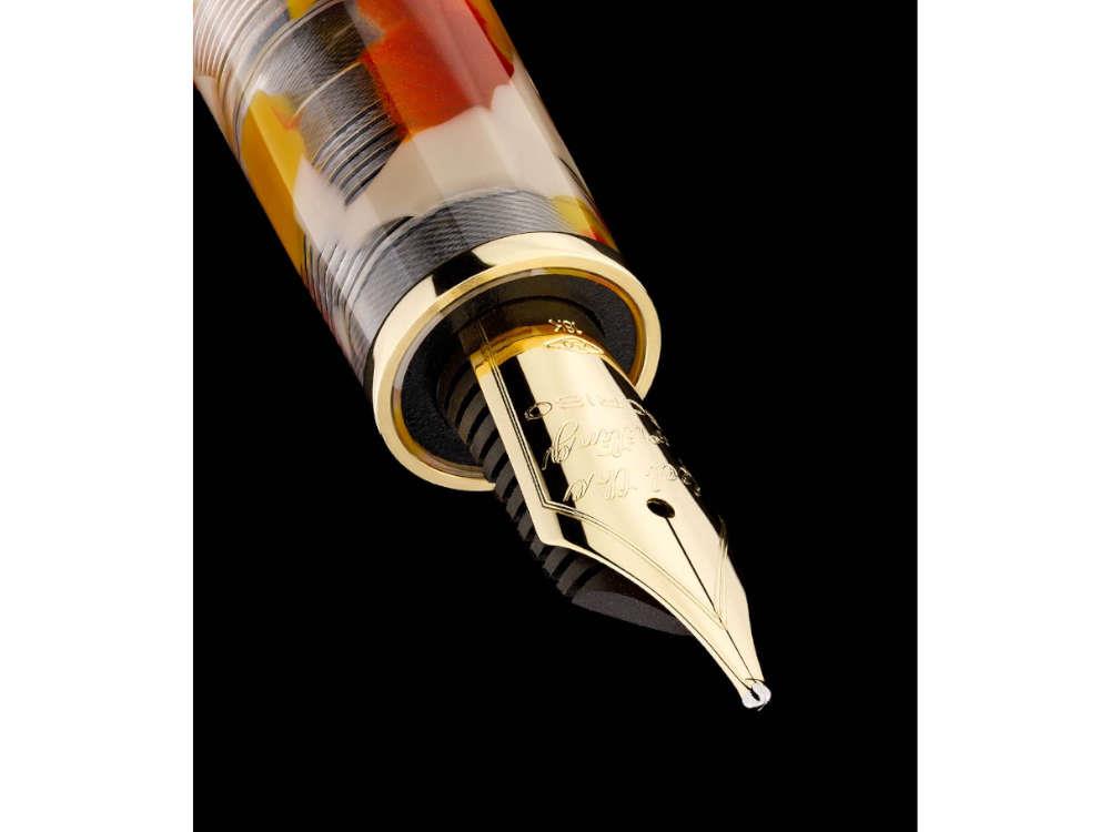 Stylo Plume Scribo Feel Sale di Volterra,18K, FEEFP40YG1803