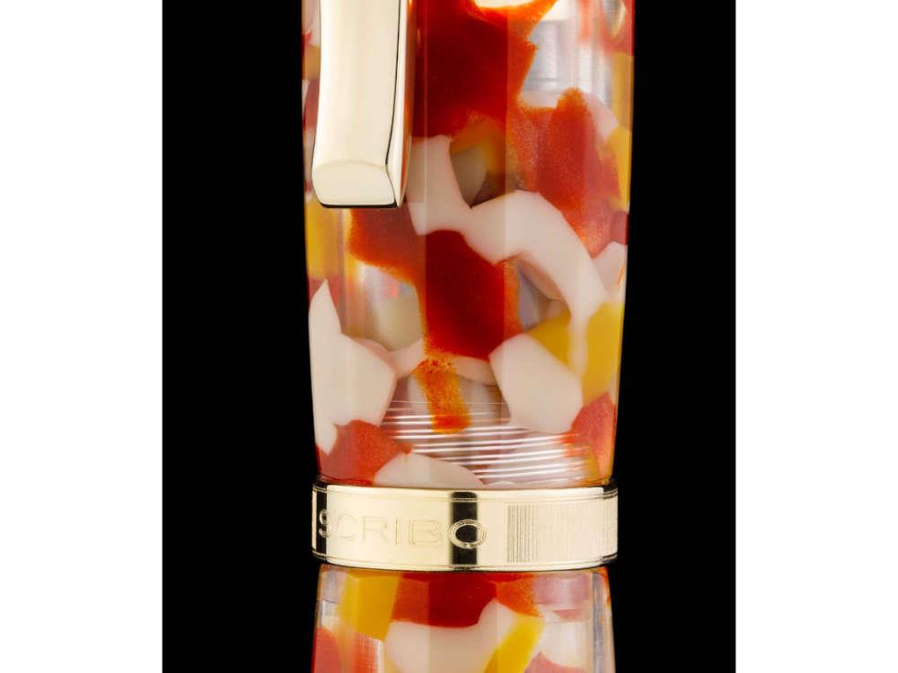 Stylo Plume Scribo Feel Sale di Volterra,18K, FEEFP40YG1803