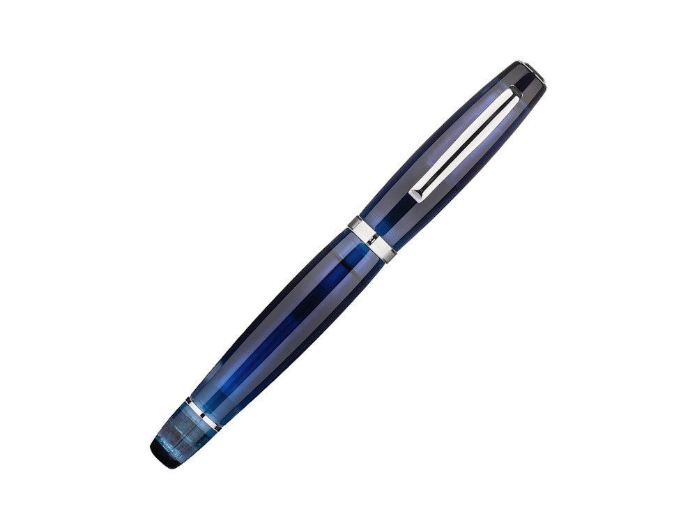Stylo Plume Scribo Feel Blu Sospeso 14K, Edition Limitée, FEEFP46PL1403