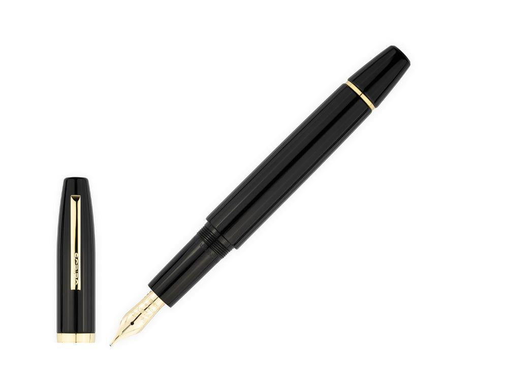 Stylo Plume Scribo Flow Origine 18K, Edition Limitée, FLOFP06YG1803