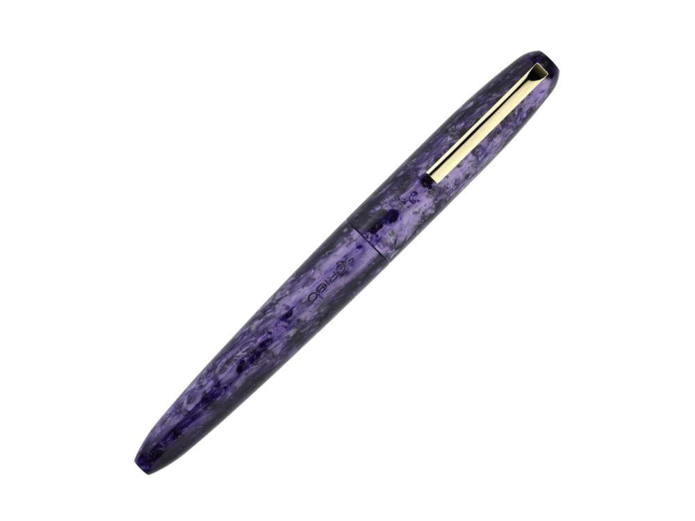 Stylo Plume Scribo Piuma Ametista, 18K, Edition Limitée, PIUFP14YG1803