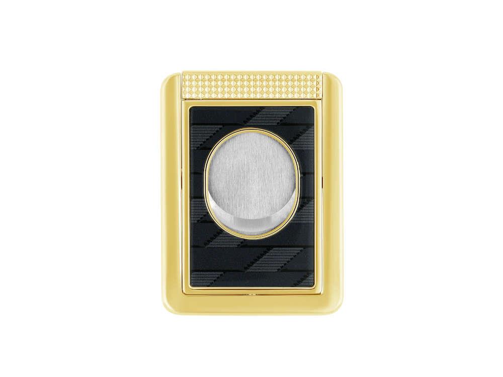 Coupe Cigare S.T. Dupont Monogram 1872, Métal, Noir, Édition Limitée, 003479