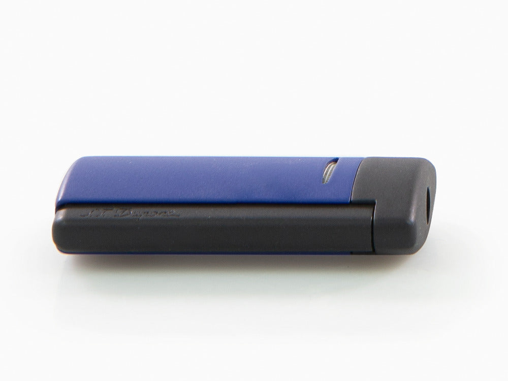 Briquet S.T. Dupont Velvet Animation Minijet Matte Ocean Blue, Bleu, 010860