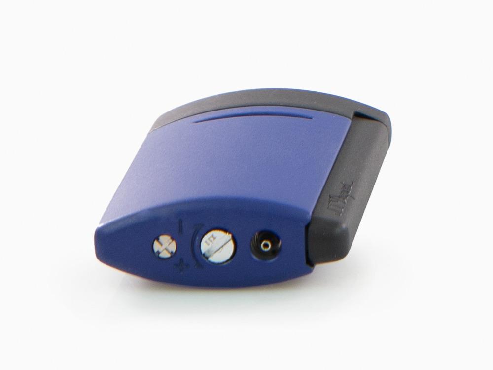 Briquet S.T. Dupont Velvet Animation Minijet Matte Ocean Blue, Bleu, 010860