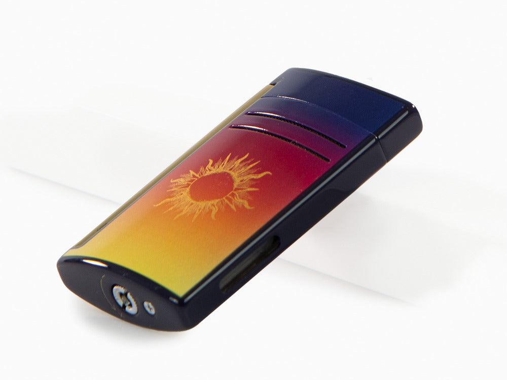 Briquet S.T. Dupont Maxijet Montecristo L'Aurore, Laque, Violet, 020034