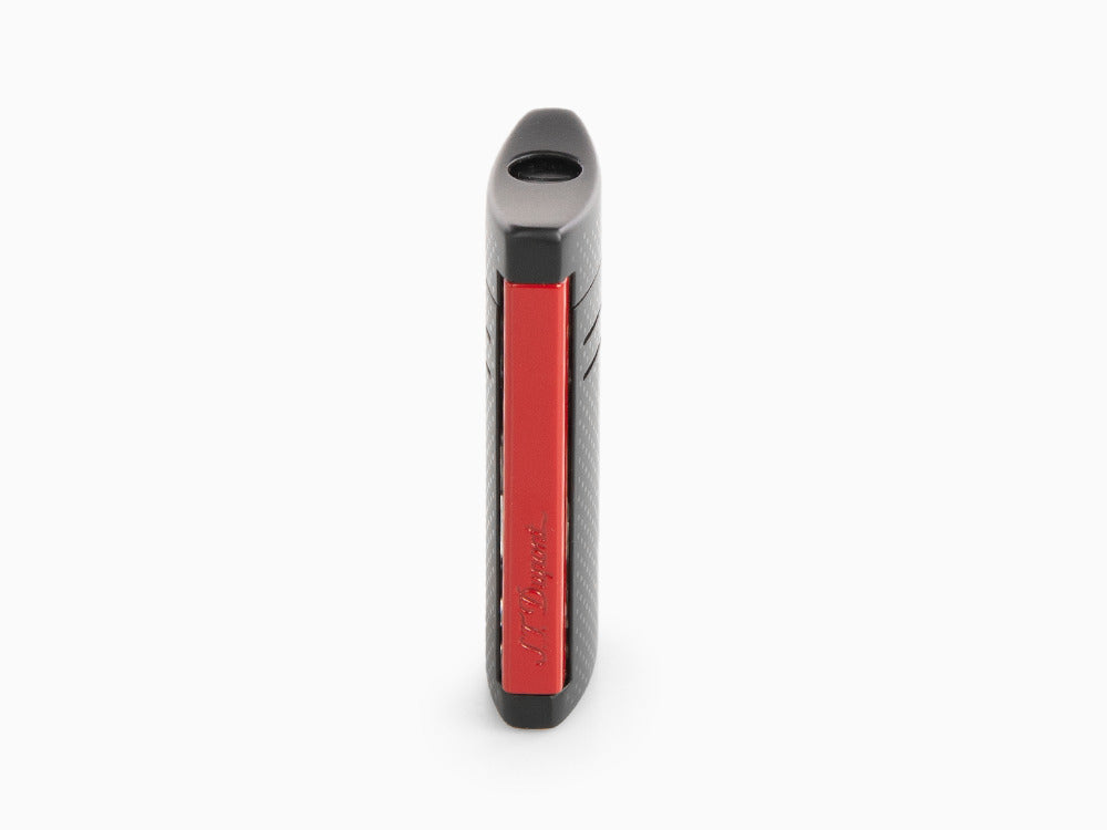 Briquet S.T. Dupont Maxijet, Chrome, Rouge/Black Mat, 020160N
