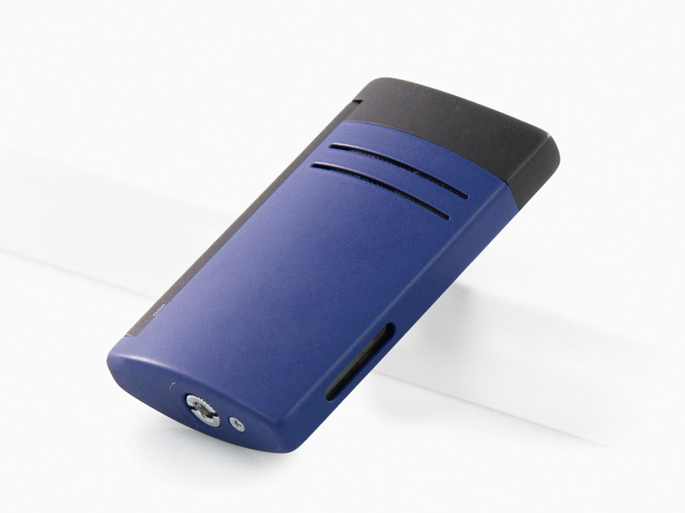 Briquet S.T. Dupont Maxijet Velvet Animation Ocean Blue, Laque, Bleu, 020161