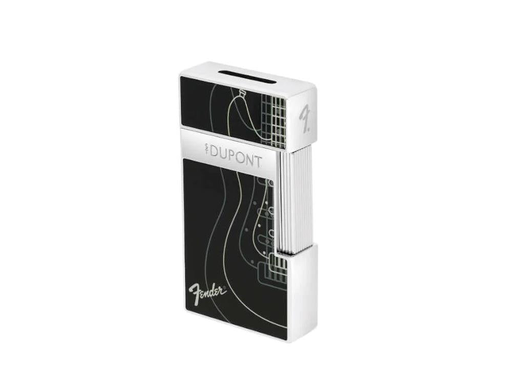 Briquet S.T. Dupont Fender Biggy, Noir, Édition Limitée, 025025