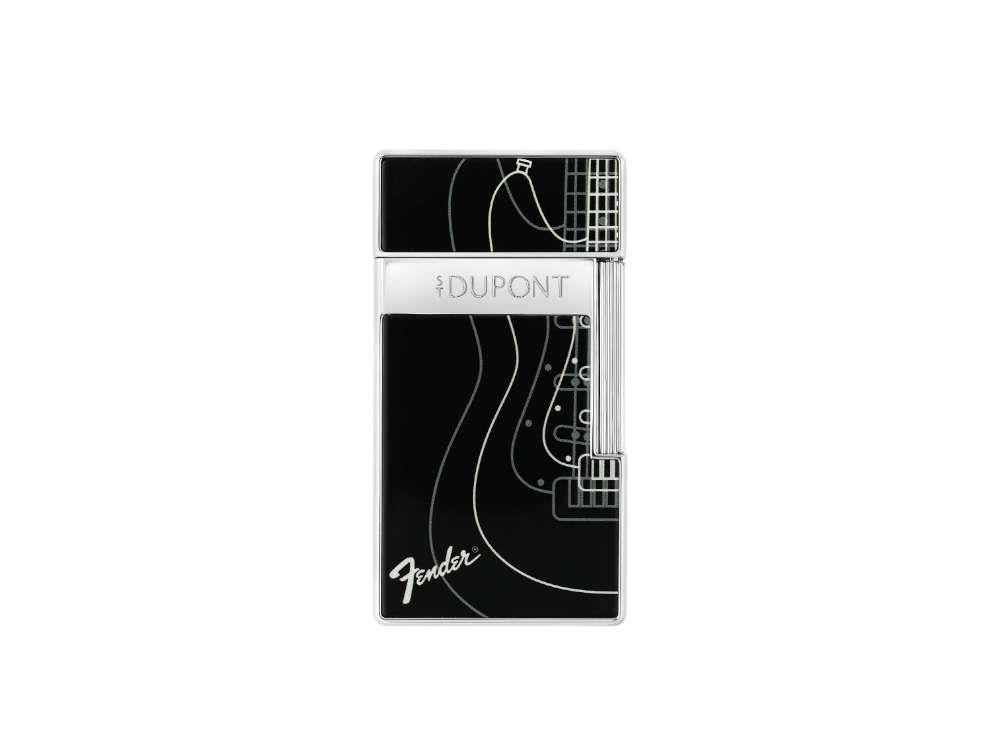 Briquet S.T. Dupont Fender Biggy, Noir, Édition Limitée, 025025