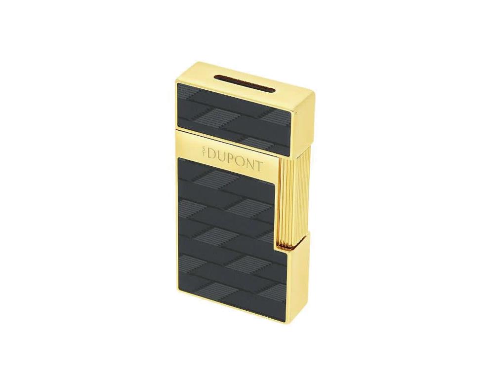 Briquet S.T. Dupont Biggy Monogram 1872, Noir, Édition Limitée, 025079