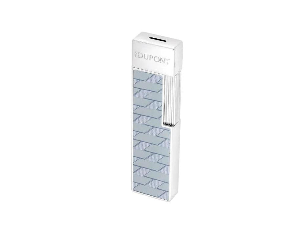 Briquet S.T. Dupont Twiggy Monogram 1872, Argent, Édition Limitée, 030080