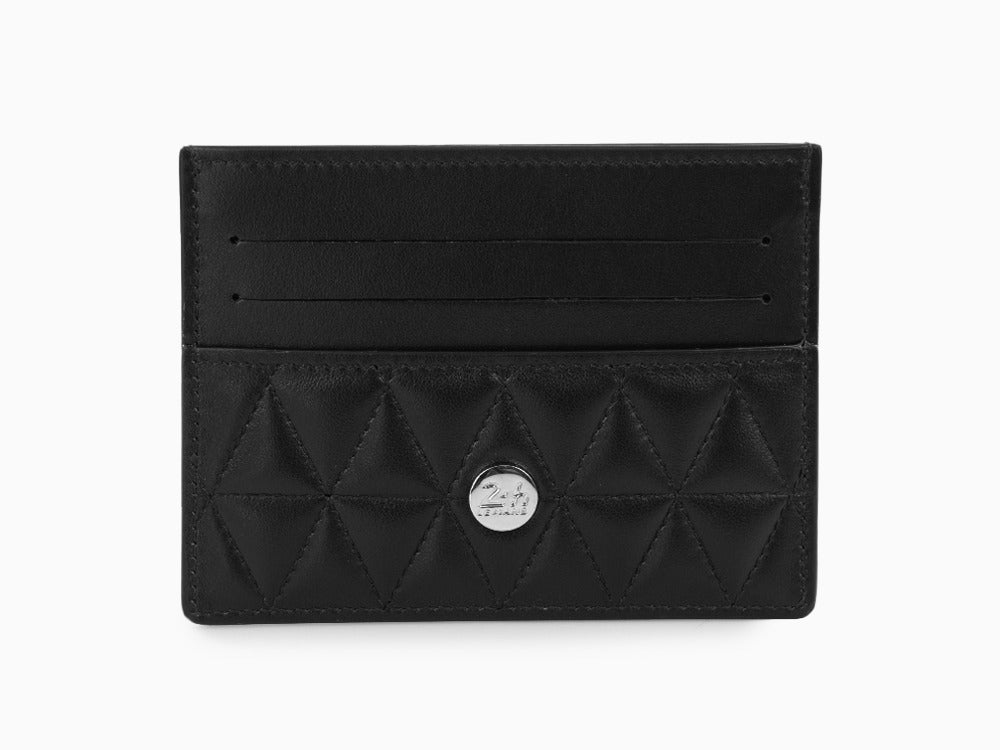 Porte-cartes S.T. Dupont 24H Du Mans, Cuir, Bleu, 6 Cartes de crédit, 161411