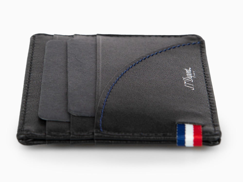 Porte-cartes S.T. Dupont Défi Millennium, Cuir, Noir, 6 Cartes de crédit, 172004