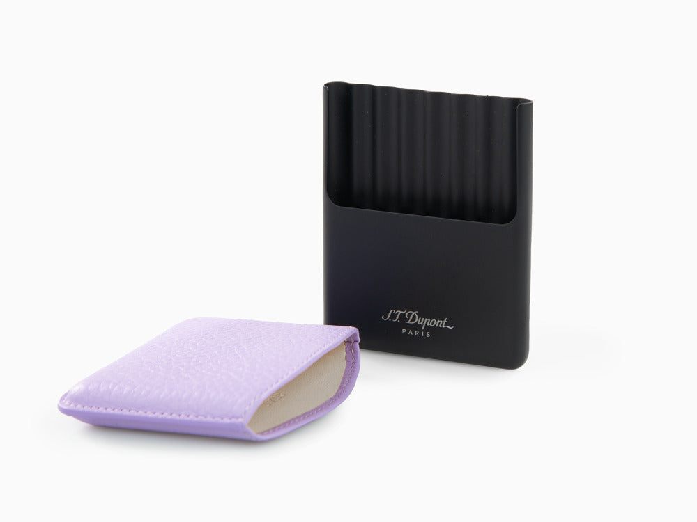 Étui S.T. Dupont Velvet Animation Lilac, Cuir, Lilas, 183092