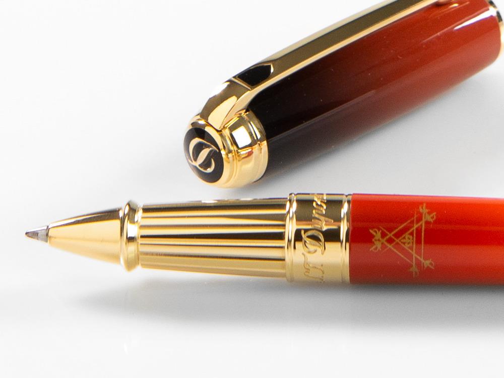 Roller S.T. Dupont Line D Montecristo, Le Crépuscule, Or,  412136L
