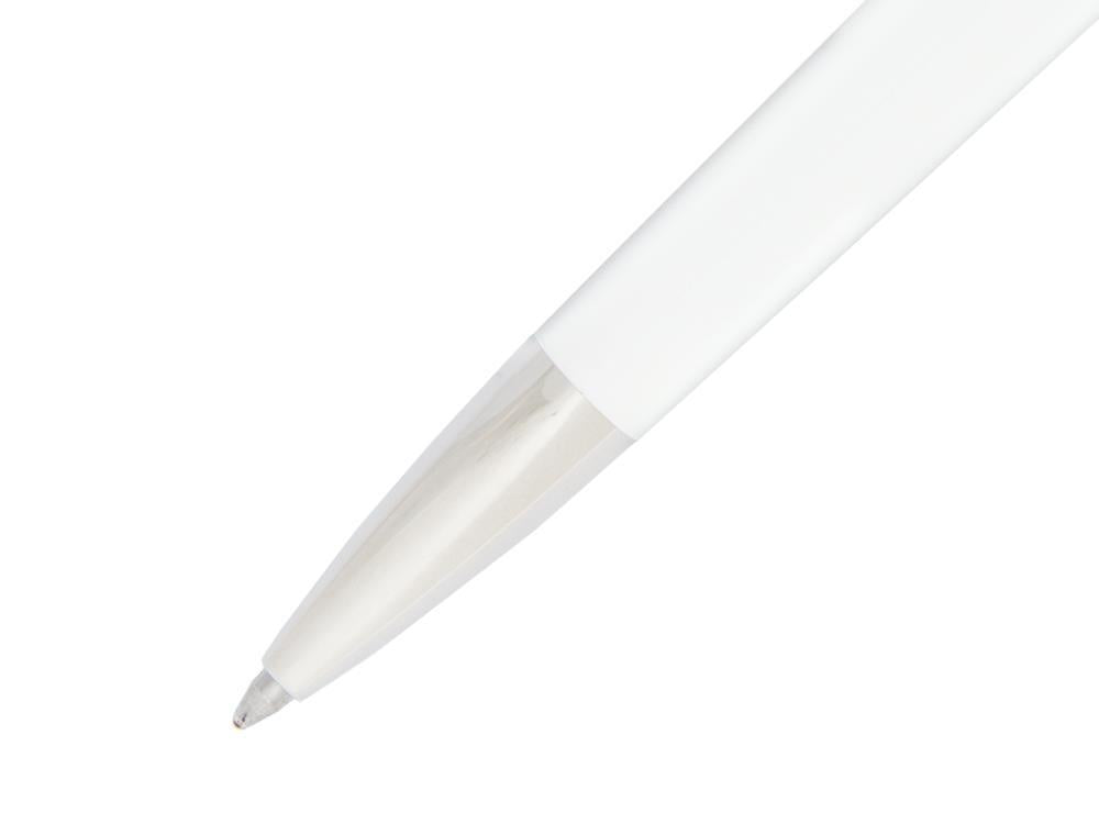 Stylo bille S.T. Dupont Liberté, Palladium, Blanc 465600