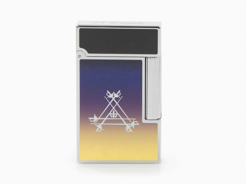 Briquet S.T. Dupont Ligne 2 Montecristo La Nuit, Attributs Palladium, C16035