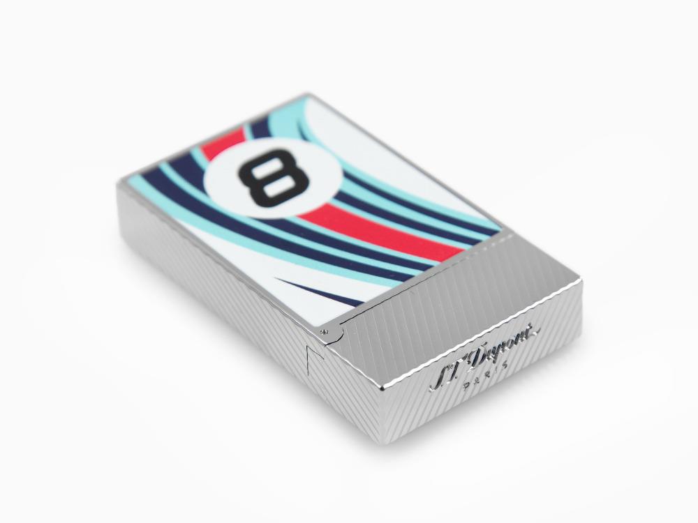 Briquet S.T. Dupont 24H Du Mans Ligne 2, Palladium, Blanc, C16088