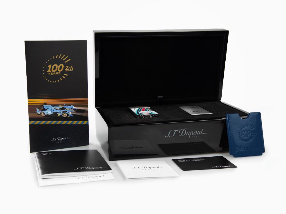 Briquet S.T. Dupont 24H Du Mans Ligne 2, Palladium, Blanc, C16088