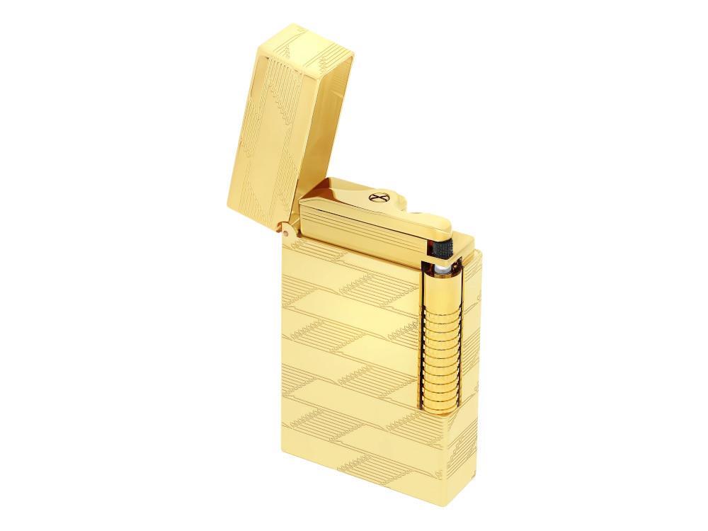 Briquet S.T. Dupont Le Grand Monogram 1872, Doré, Édition Limitée, C23178