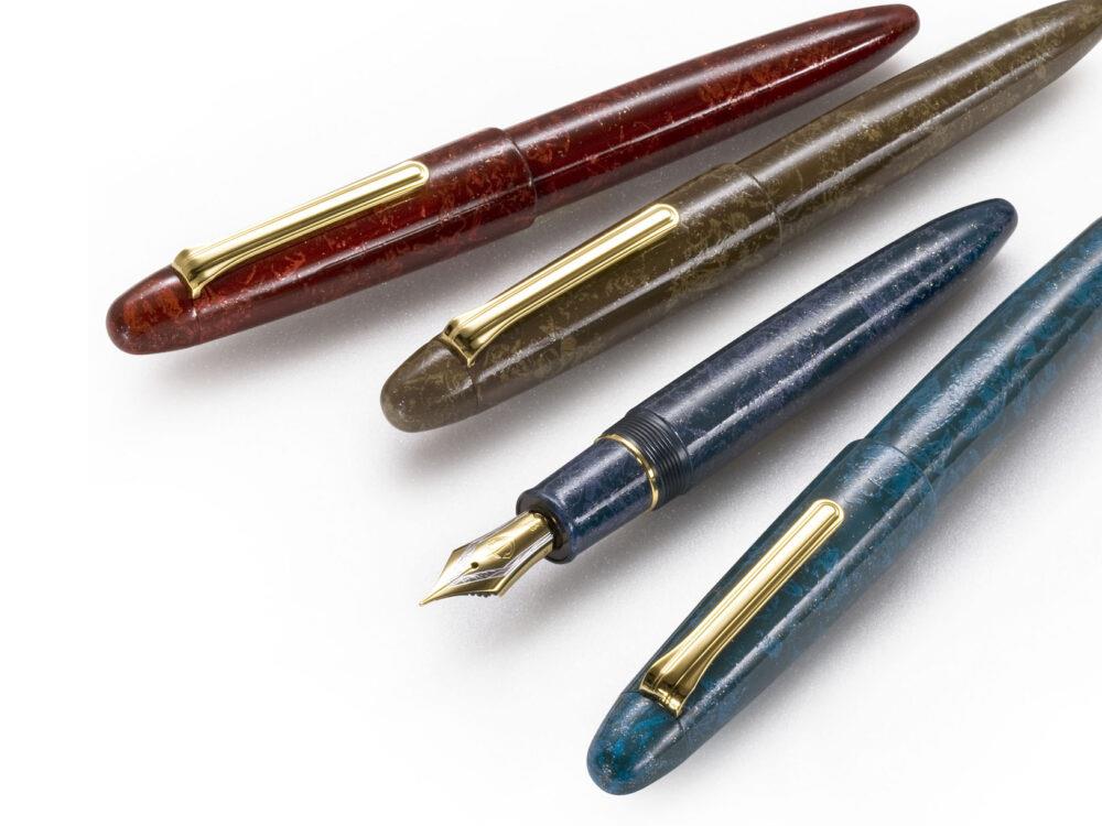 Stylo Plume Sailor KOP Iro Miyabi II FUKAKI-AKE, Ebonite, 10-1600-438