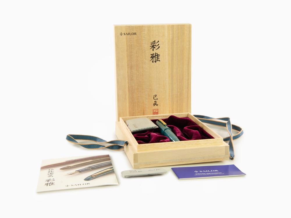 Stylo Plume Sailor KOP Iro Miyabi II RAN-PEKI, Ebonite, 10-1600-449