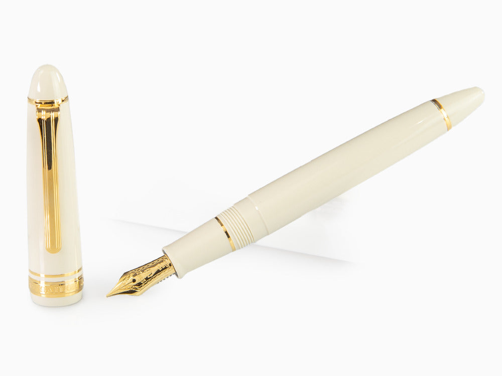 Stylo Plume Sailor 1911 Standard Series, Résine, Ivory, Or, 11-1219-417