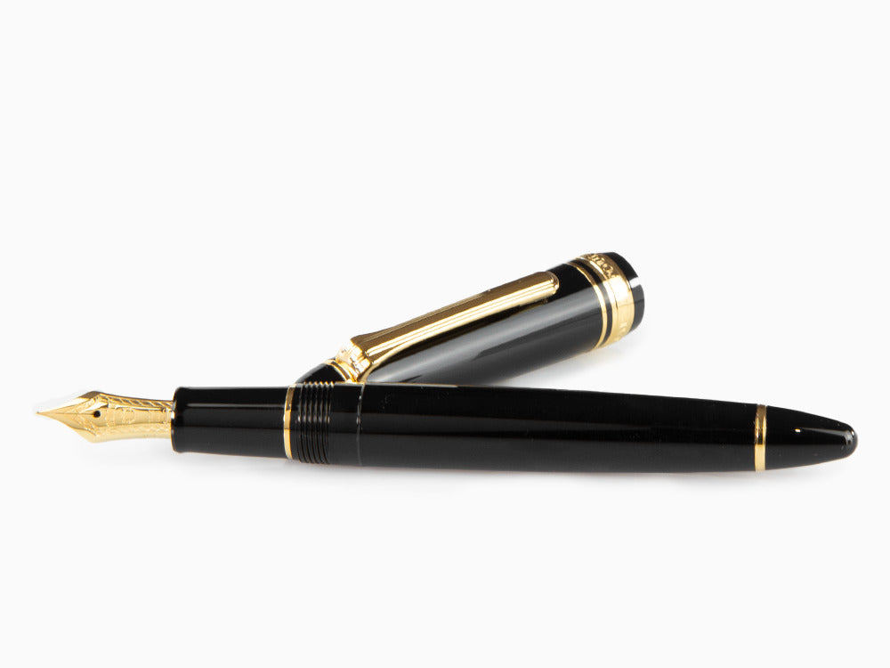 Stylo Plume Sailor 1911 Standard Series, Noir, Attributs Or, 11-1219-420