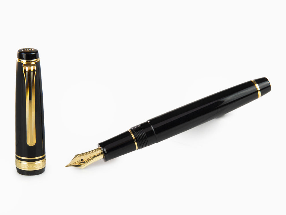 Stylo Plume Sailor Professional Gear Slim Gold, Noir, 11-1221-420