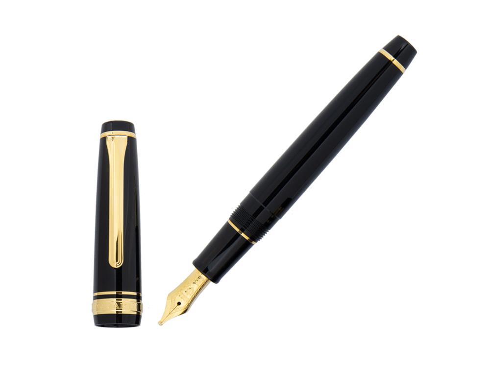 Stylo Plume Sailor Professional Gear Slim Gold, Noir, 11-1221-420