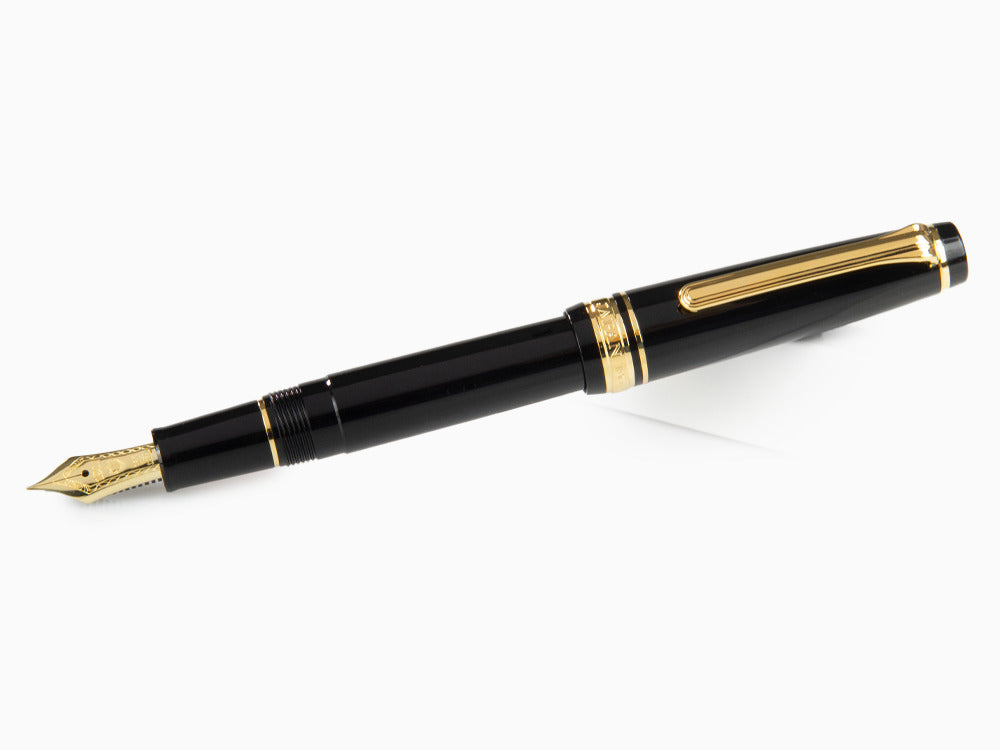 Stylo Plume Sailor Professional Gear Slim Gold, Noir, 11-1221-420