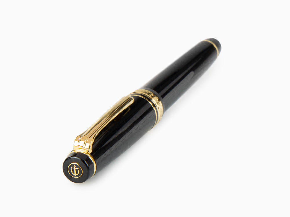 Stylo Plume Sailor Professional Gear Slim Gold, Noir, 11-1221-420