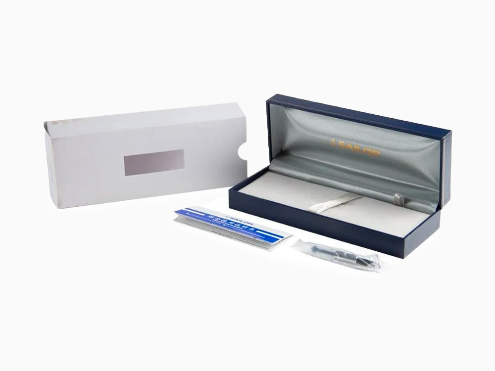 Stylo Plume Sailor Professional Gear Slim Gold, Noir, 11-1221-420